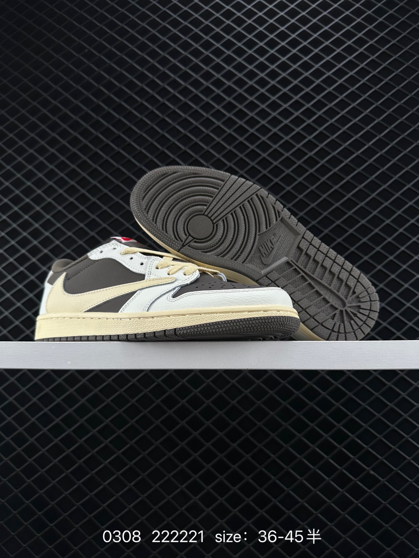 Travis Scott x Air Jordan 1 “ Reverse Mocha “